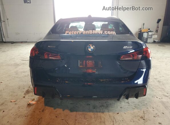 WBA23GG01S7S65113 2025 BMW 2 SERIES Blue Հետևի տեսք