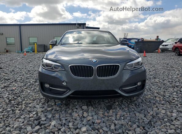 WBA2F9C36HV664946 2017 BMW 2 SERIES Gray Вид спереду