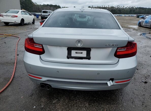 WBA2F9C37H7A40242 2017 BMW 2 SERIES Silver Հետևի տեսք
