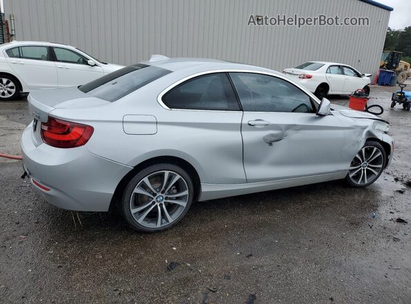 WBA2F9C37H7A40242 2017 BMW 2 SERIES Silver Հետևի աջ