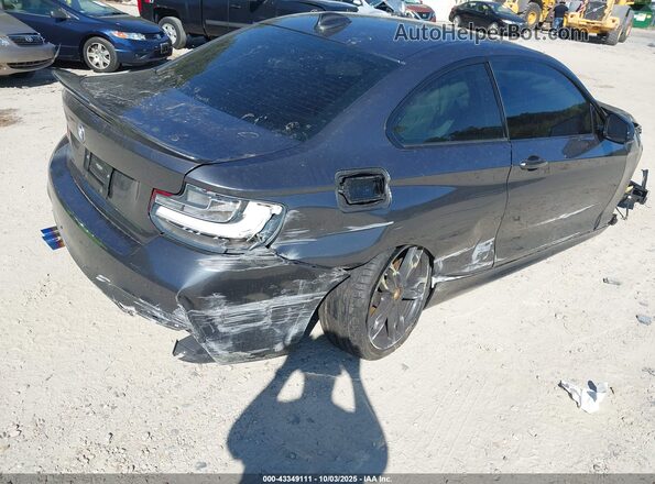 WBA2G3C34H7A25384 2017 BMW M2 Gray Հետևի աջ