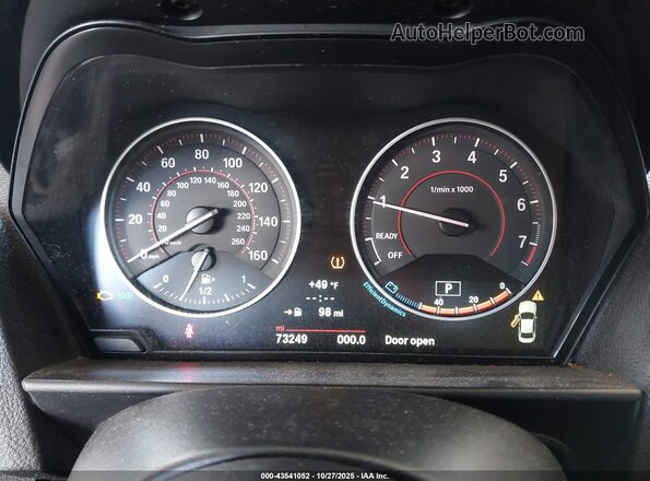 WBA2G3C52HV640963 2017 BMW M2 White Вид задніх сидінь