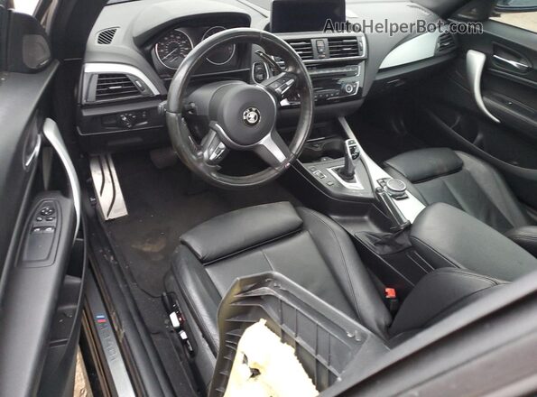 WBA2G3C55HV641069 2017 BMW M2 Black Առջևի վահանակի տեսք