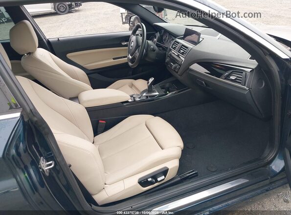 WBA2H9C31HV642170 2017 BMW 2 SERIES Blue წინა სალონის ხედი