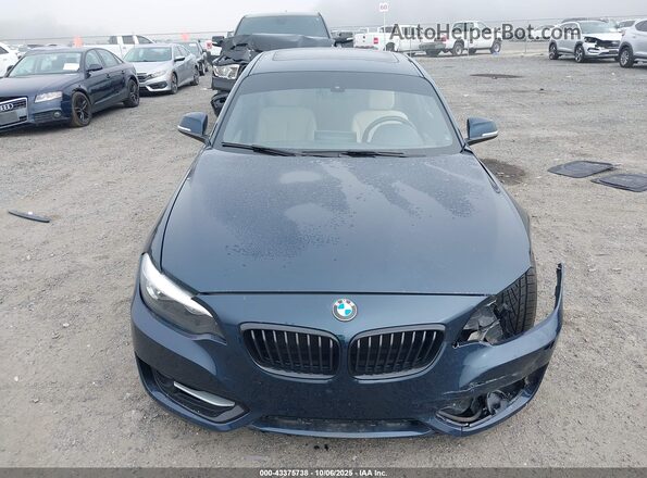 WBA2H9C31HV642170 2017 BMW 2 SERIES Blue ხელსაწყოთა პანელის ხედი