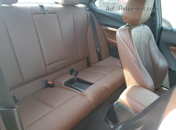 WBA2H9C34H7A25787 2017 BMW 2 SERIES Black Вид задніх сидінь