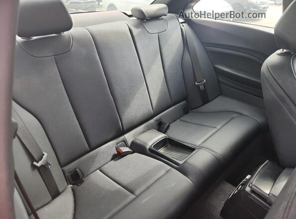 WBA2J1C00L7E53537 2020 BMW 2 SERIES Black Rear seats view