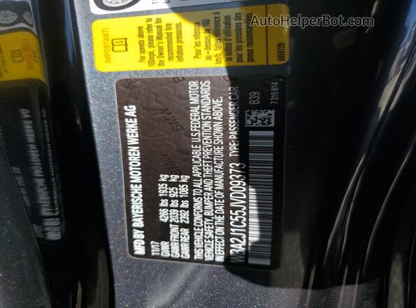 WBA2J1C55JVD09373 2018 BMW 2 SERIES Black ძრავის განყოფილების ხედი