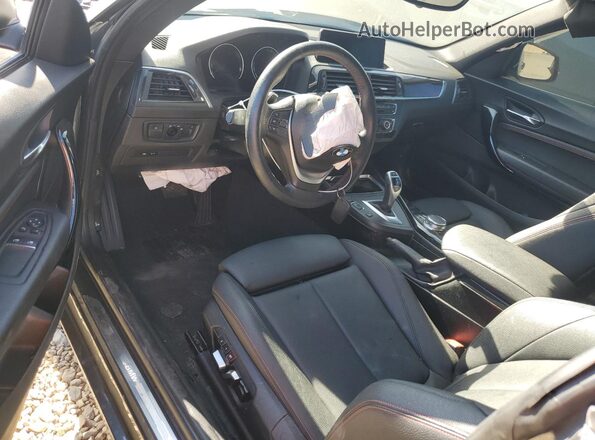 WBA2J1C55JVD09373 2018 BMW 2 SERIES Black წინა პანელის ხედი