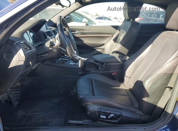 WBA2J1C5XKVD09953 2019 BMW 2 SERIES Blue Սալոնի դիմացի տեսք