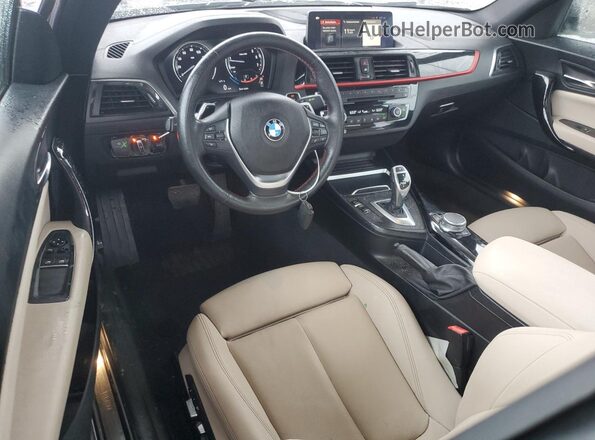 WBA2J3C53JVA49955 2018 BMW 2 SERIES Синий Вид панели приборов