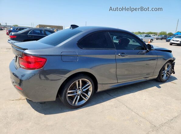 WBA2J3C54JVA49981 2018 BMW 2 SERIES Gray Trasero derecho