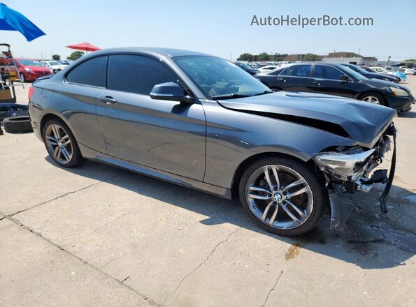 WBA2J3C54JVA49981 2018 BMW 2 SERIES Gray Delantero derecho
