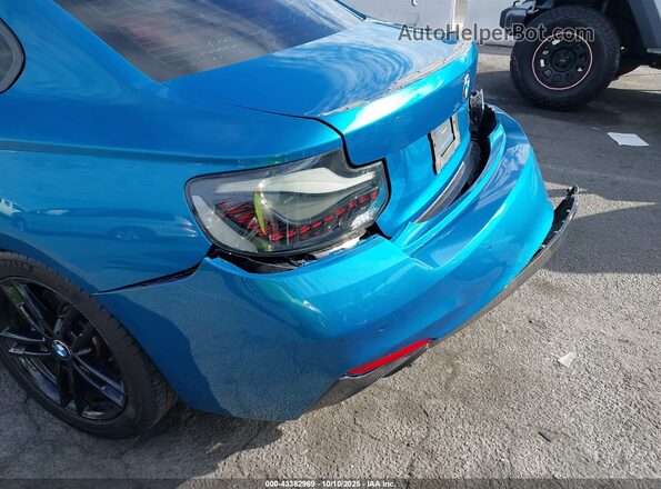 WBA2J5C02L7E75840 2020 BMW M2 Blue Vista frontal