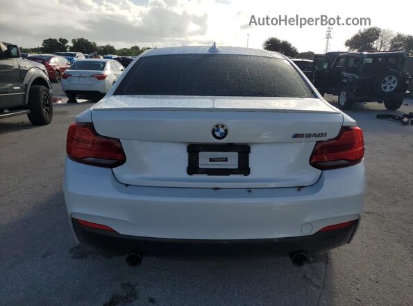 WBA2J5C53JVC07044 2018 BMW M2 White Vista trasera