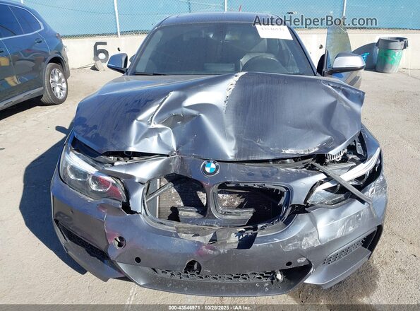 WBA2J5C5XJVB27773 2018 BMW M2 Gray 