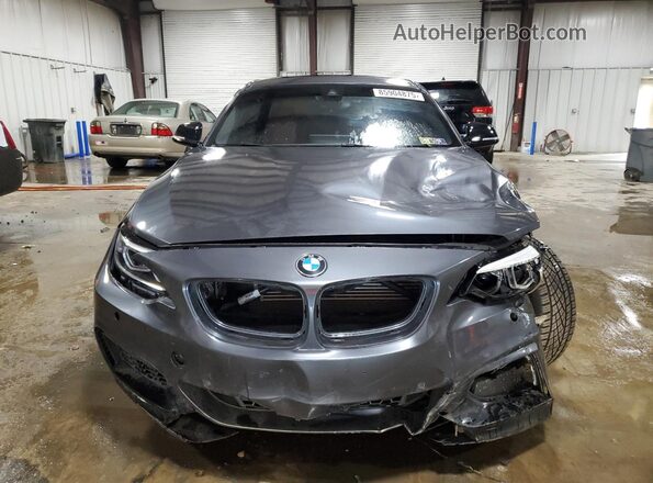 WBA2J7C0XL7E47747 2020 BMW M2 Charcoal Front view