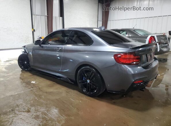 WBA2J7C0XL7E47747 2020 BMW M2 Charcoal Rear left