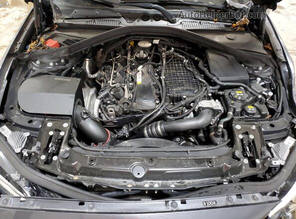 WBA2J7C0XL7E47747 2020 BMW M2 Charcoal Rear interior view