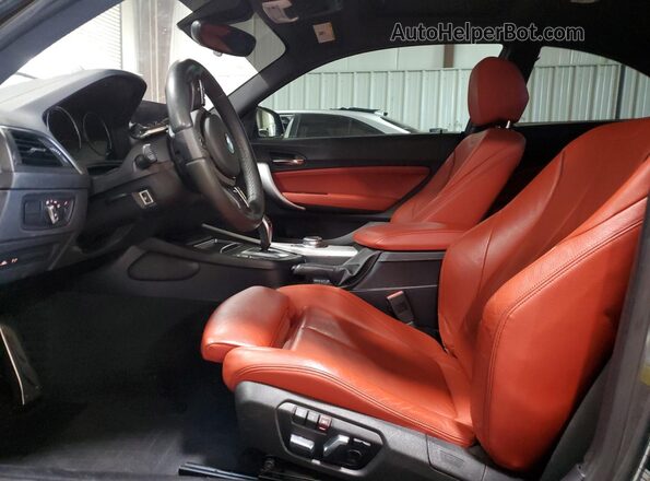 WBA2J7C0XL7E47747 2020 BMW M2 Charcoal Front interior view