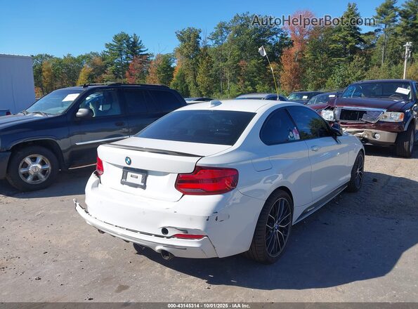 WBA2J7C53KVD61251 2019 BMW M2 Белый Задняя правая четверть