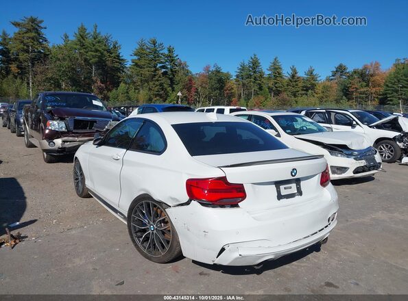 WBA2J7C53KVD61251 2019 BMW M2 Белый Задняя левая четверть