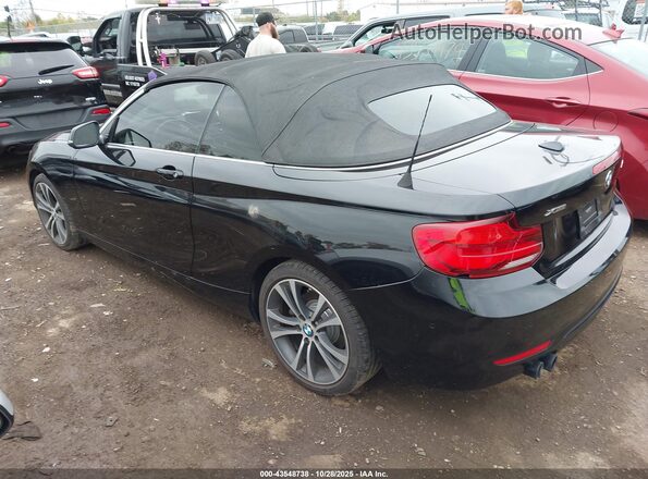 WBA2K1C53JVD40943 2018 BMW 2 SERIES Черный Задняя левая четверть