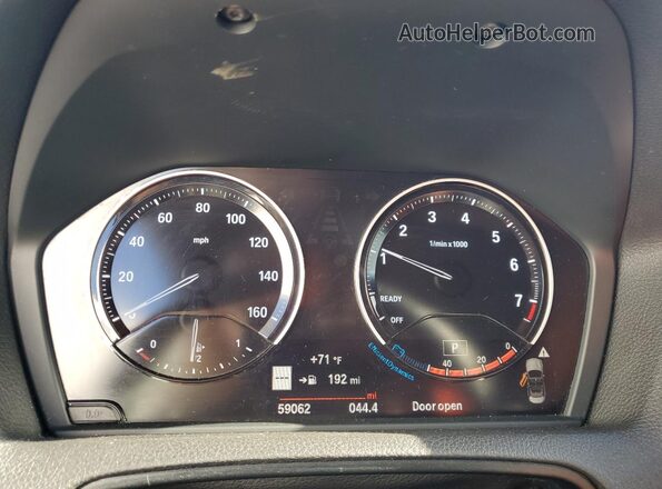 WBA2K1C53KVD41981 2019 BMW 2 SERIES White ხელსაწყოთა პანელის ხედი