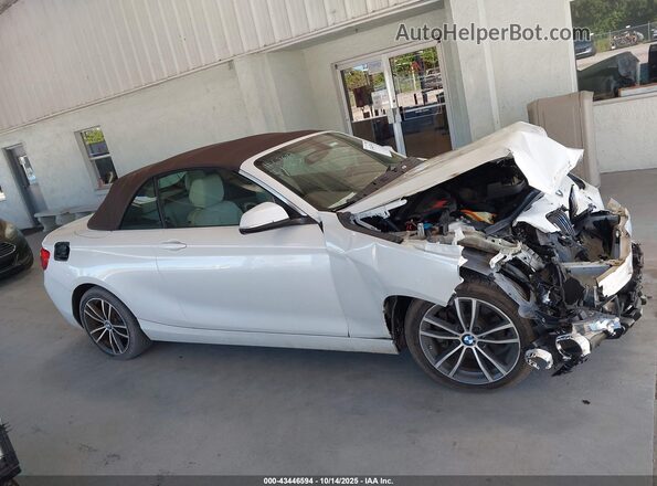 WBA2K1C54JVB64663 2018 BMW 2 SERIES White Вид задньої частини салону