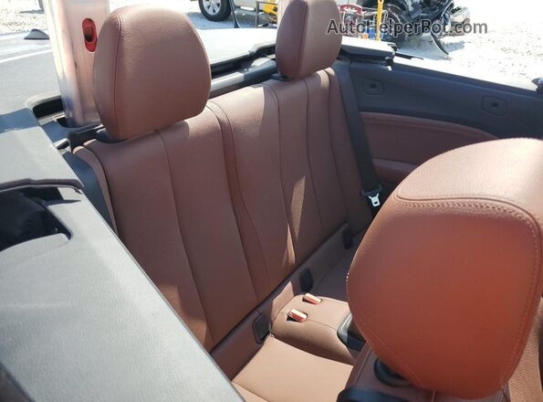 WBA2K9C34HV647462 2017 BMW 2 SERIES Brown უკანა სავარძლების ხედი