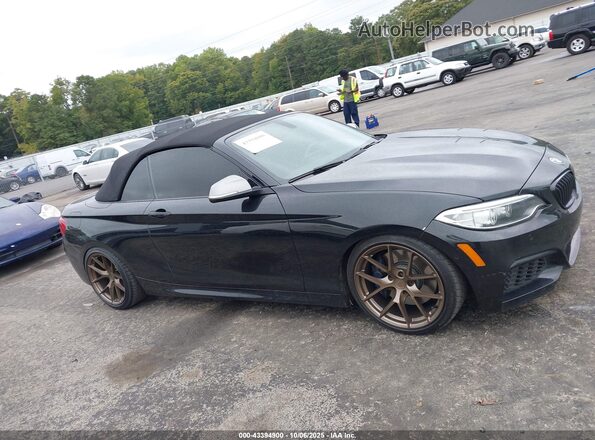 WBA2L1C51HV666325 2017 BMW M2 Black Սալոնի հետևի տեսք