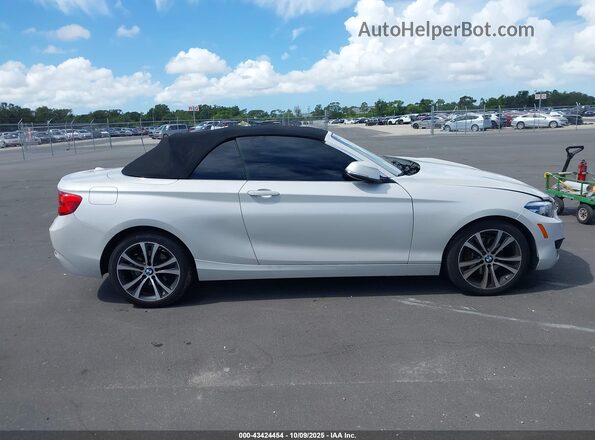 WBA2M7C50JVA97508 2018 BMW 2 SERIES White უკანა სალონის ხედი