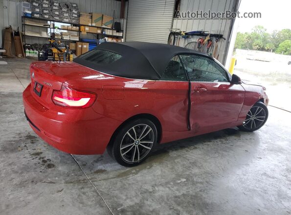 WBA2M7C53JVD51745 2018 BMW 2 SERIES Red Tył prawy