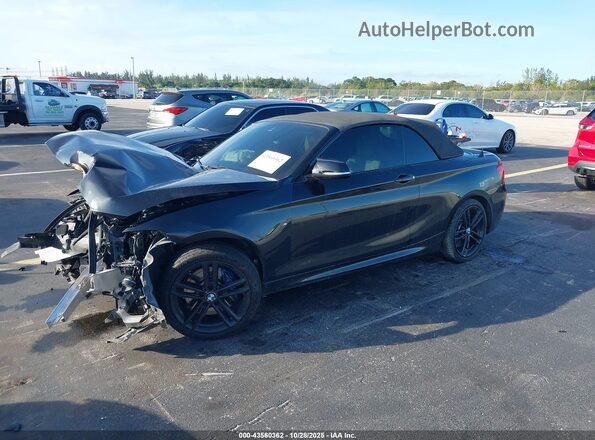 WBA2N1C54KVC28631 2019 BMW M2 Black Առջևի ձախ երեք քառորդ տեսարան