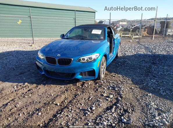 WBA2N3C03L7E74026 2020 BMW 2 SERIES Blue Przód lewy