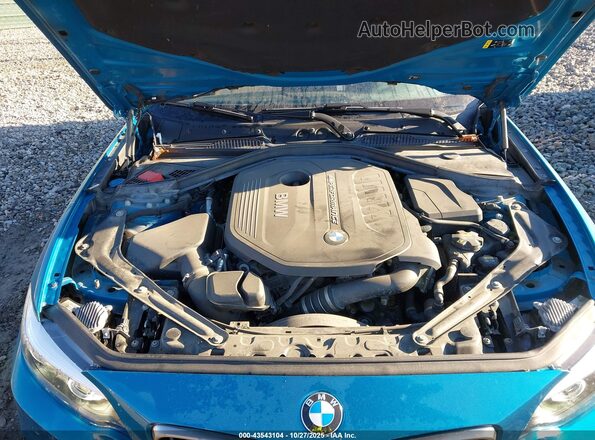 WBA2N3C03L7E74026 2020 BMW 2 SERIES Blue Widok z tyłu