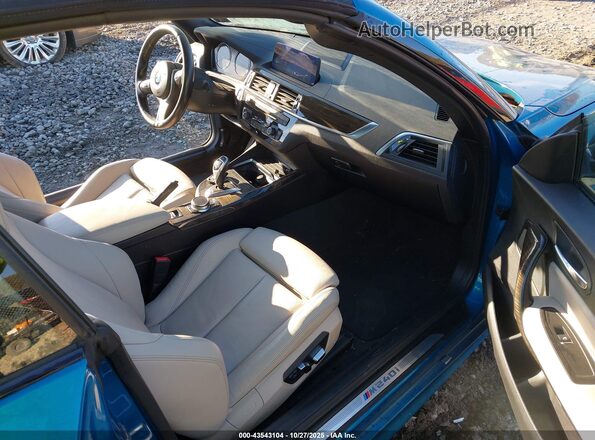 WBA2N3C03L7E74026 2020 BMW 2 SERIES Blue Widok wnętrza z przodu