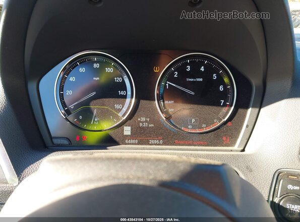 WBA2N3C03L7E74026 2020 BMW 2 SERIES Blue Widok tylnych siedzeń