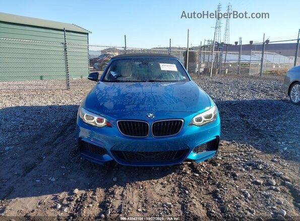 WBA2N3C03L7E74026 2020 BMW 2 SERIES Blue Widok wnętrza z tyłu