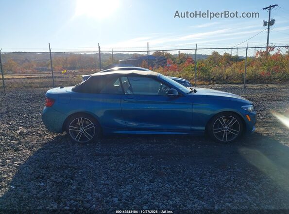 WBA2N3C03L7E74026 2020 BMW 2 SERIES Blue Widok wnętrza 360 stopni