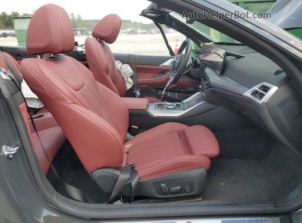 WBA33DB02SCT85472 2025 BMW 4 SERIES Gray Սալոնի դիմացի տեսք