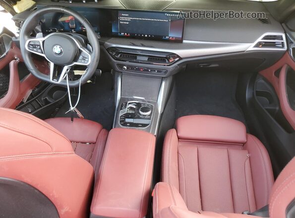 WBA33DB02SCT85472 2025 BMW 4 SERIES Gray Առջևի վահանակի տեսք