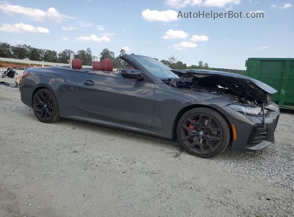 WBA33DB02SCT85472 2025 BMW 4 SERIES Gray Առջևի աջ