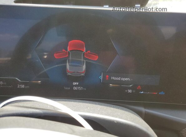 WBA33DB02SCT85472 2025 BMW 4 SERIES Gray Սարքավորումների վահանակի տեսք