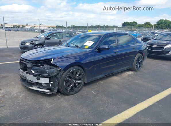 WBA33EJ06PCL92729 2023 BMW 7 SERIES Blue წინა მარცხენა ხედი სამი მეოთხედიდან
