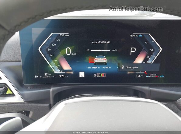 WBA33FB07SFU94536 2025 BMW 4 SERIES Белый Вид задних сидений