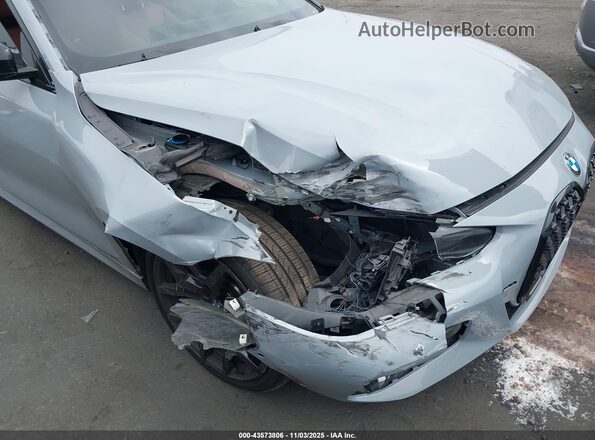 WBA43DA00SCT15880 2025 BMW 4 SERIES Gray Դիմացի տեսք