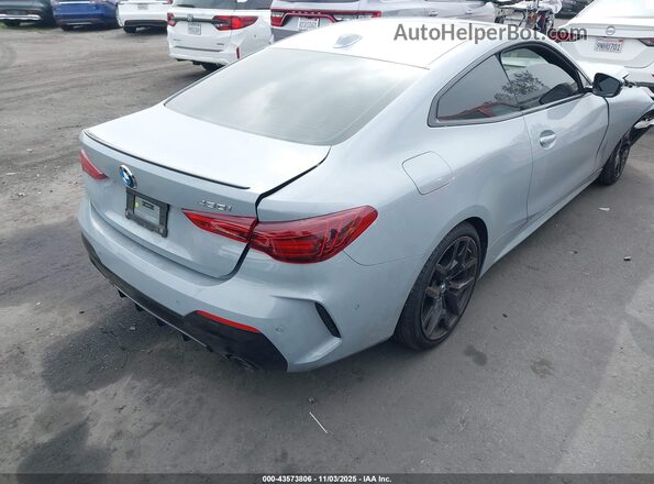 WBA43DA00SCT15880 2025 BMW 4 SERIES Gray Հետևի աջ