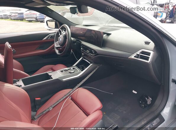 WBA43DA00SCT15880 2025 BMW 4 SERIES Gray Սալոնի դիմացի տեսք