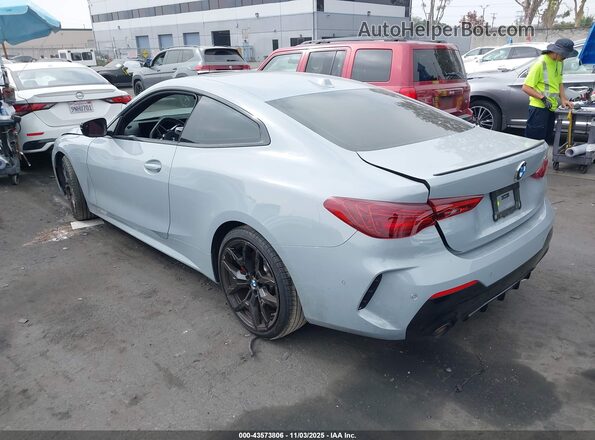 WBA43DA00SCT15880 2025 BMW 4 SERIES Gray Հետևի ձախ